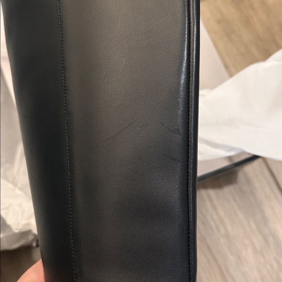 Nine West Gerty black leather Knee High Boots